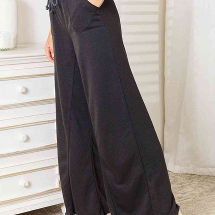Basic Bae Wide Leg Pocketed Pants - Vickie Lynn's