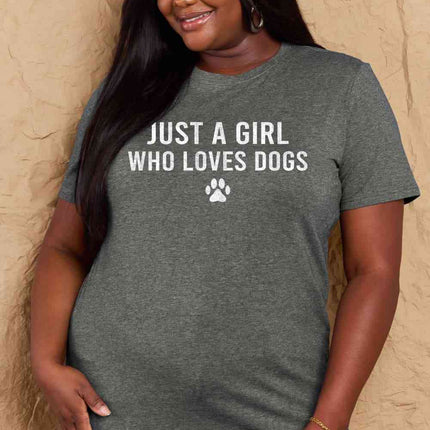 Simply Love Full Size Dog Paw Graphic Cotton T-Shirt
