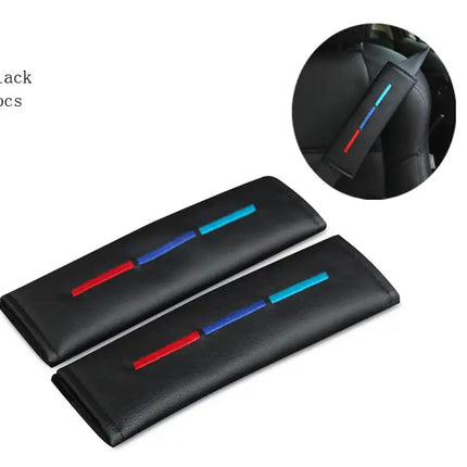 Car seat belt shoulder cover leather soft car accessories