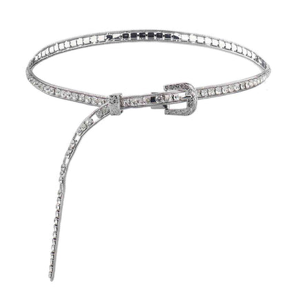 Rhinestone Metal Belt