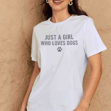 Simply Love Full Size Dog Paw Graphic Cotton T-Shirt