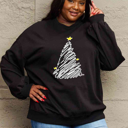 Simply Love Full Size Graphic Sweatshirt