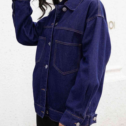 Buttoned Denim Jacket