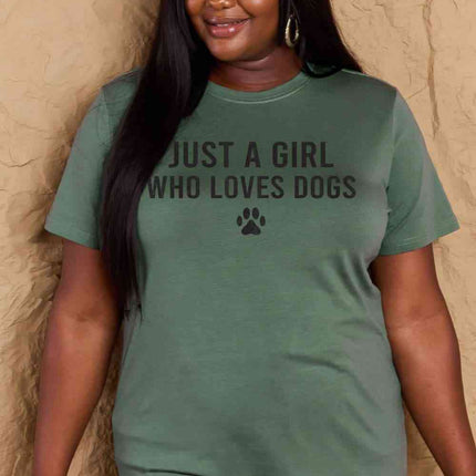 Simply Love Full Size Dog Paw Graphic Cotton T-Shirt