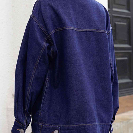 Buttoned Denim Jacket