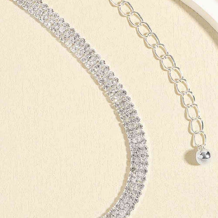 Rhinestones Alloy Belt