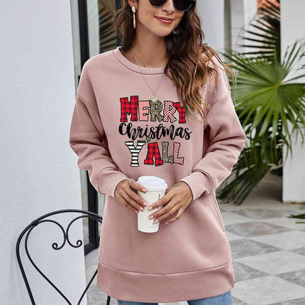 MERRY CHRISTMAS Y'ALL Graphic Sweatshirt