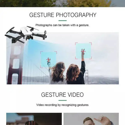 2.4G Wifi FPV Dual Camera Drone