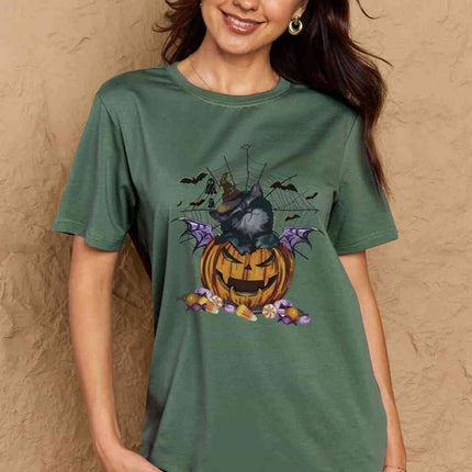 Simply Love Full Size Jack-O'-Lantern Graphic T-Shirt