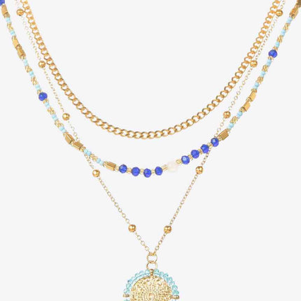 Three-Piece Beaded Necklace Set