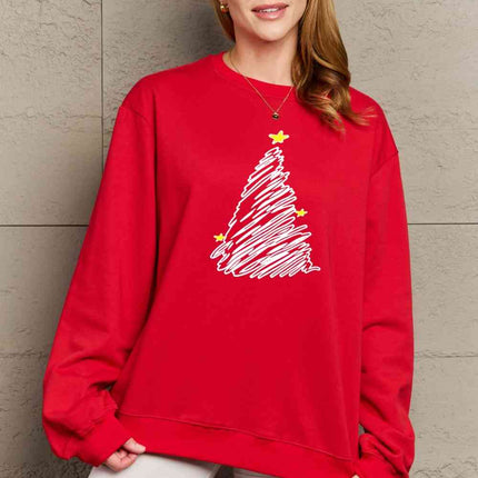 Simply Love Full Size Graphic Sweatshirt