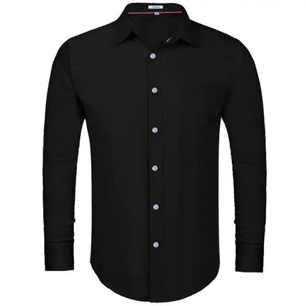 Men's Fashion Business Long Sleeve Shirts