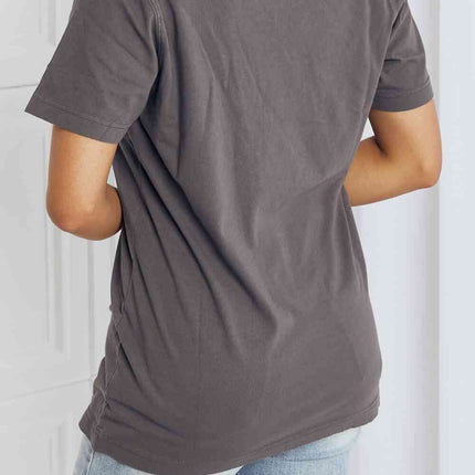 mineB Full Size Eagle Graphic Tee Shirt