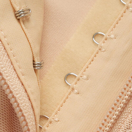 Full Size Side Zip Up Wide Strap Shapewear