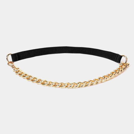 Half Alloy Chain Elastic Belt