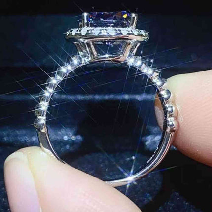 Let It Go 2 Carat Moissanite Ring