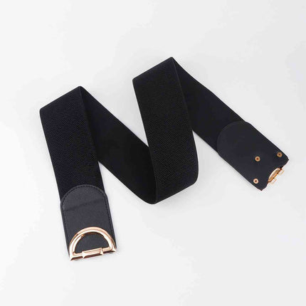 D Buckle Elastic Belt - Vickie Lynn's