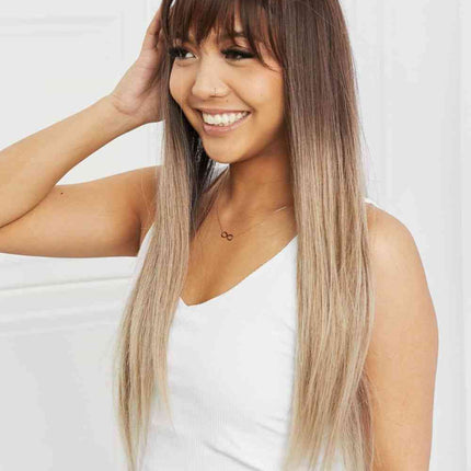 Long Straight Synthetic Wigs 26''