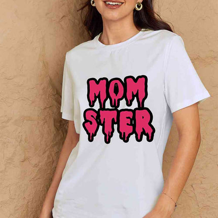 Simply Love Full Size MOM STER Graphic Cotton T-Shirt
