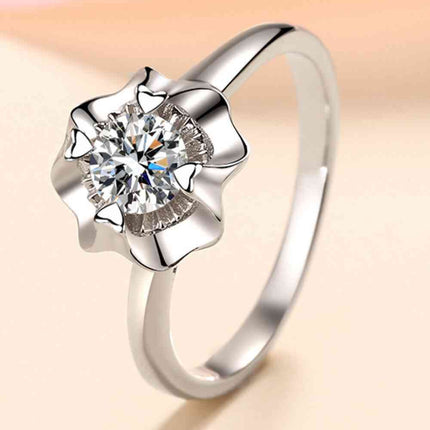 Life Is So Good Moissanite Ring