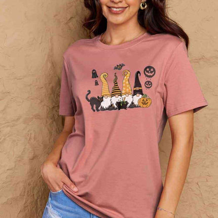 Simply Love Full Size Halloween Theme Graphic Cotton T-Shirt