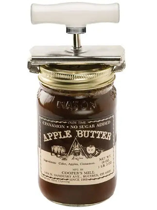 Abridor de tarros con mango estilo vintage de sésamo abierto y giratorio