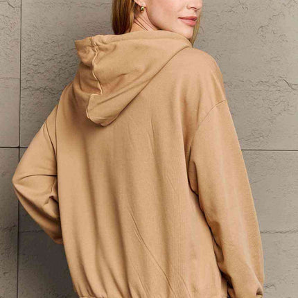 Simply Love Simply Love Full Size BORN FREE Graphic Hoodie