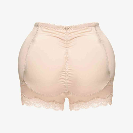 Full Size Lace Trim Shaping Shorts