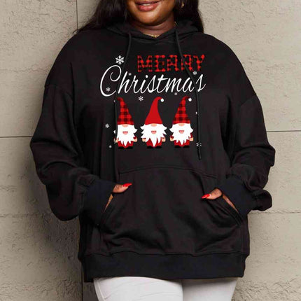 Simply Love Full Size MERRY CHRISTMAS Graphic Hoodie