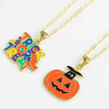 Two-Piece Halloween Theme Necklace Set