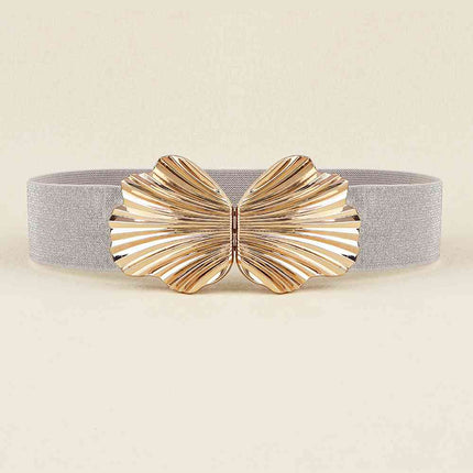 Zinc Alloy Buckle Elastic Belt