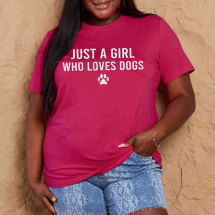 Simply Love Full Size Dog Paw Graphic Cotton T-Shirt