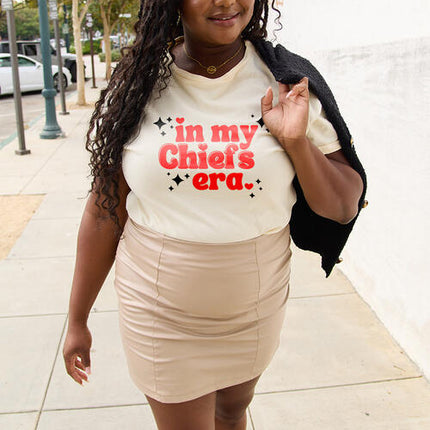 Simply Love Full Size IN MY CHIEFS ERA Short Sleeve T-Shirt