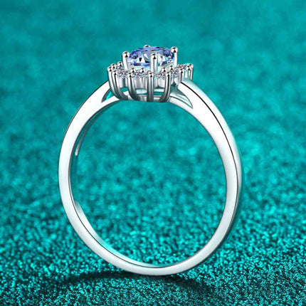 Adored On My Own Moissanite Ring