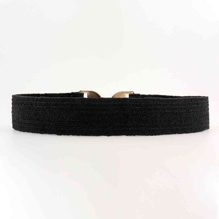 Alloy Buckle Elastic Belt
