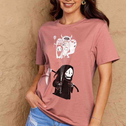 Simply Love Full Size Death Graphic T-Shirt