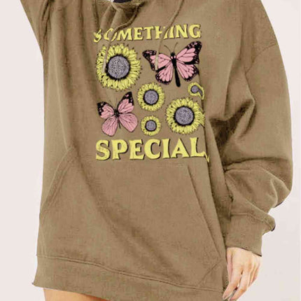 Simply Love Simply Love Full Size SOMETHING SPECIAL Graphic Hoodie