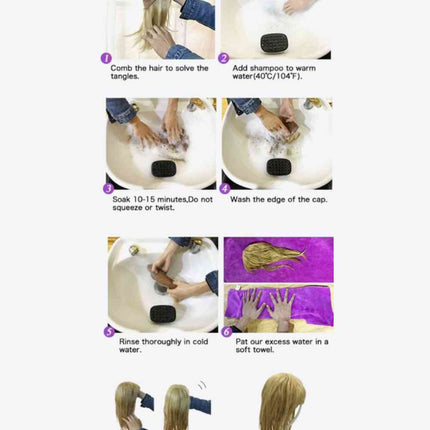 13*1" Full-Machine Wigs Synthetic Long Wave 27"