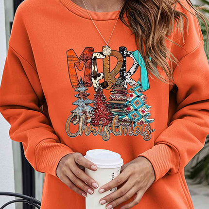 MERRY CHRISTMAS Graphic Sweatshirt