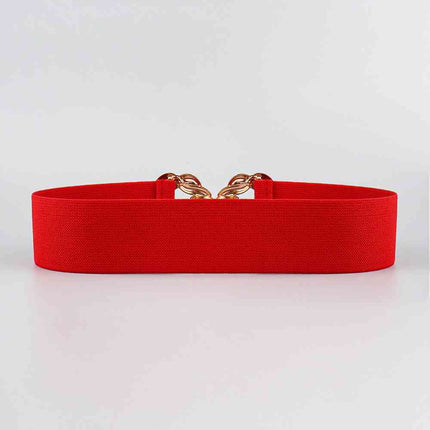 Zinc Alloy Buckle Elastic Belt
