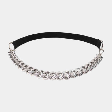 Half Alloy Chain Elastic Belt
