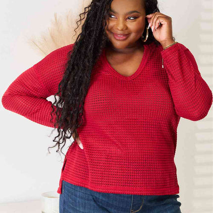 Culture Code Full Size Wide Notch Relax Top