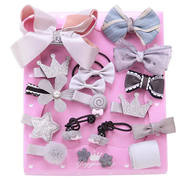 Style: B - Children's hair accessories set