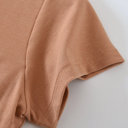 Round Neck Short Sleeve T-Shirt