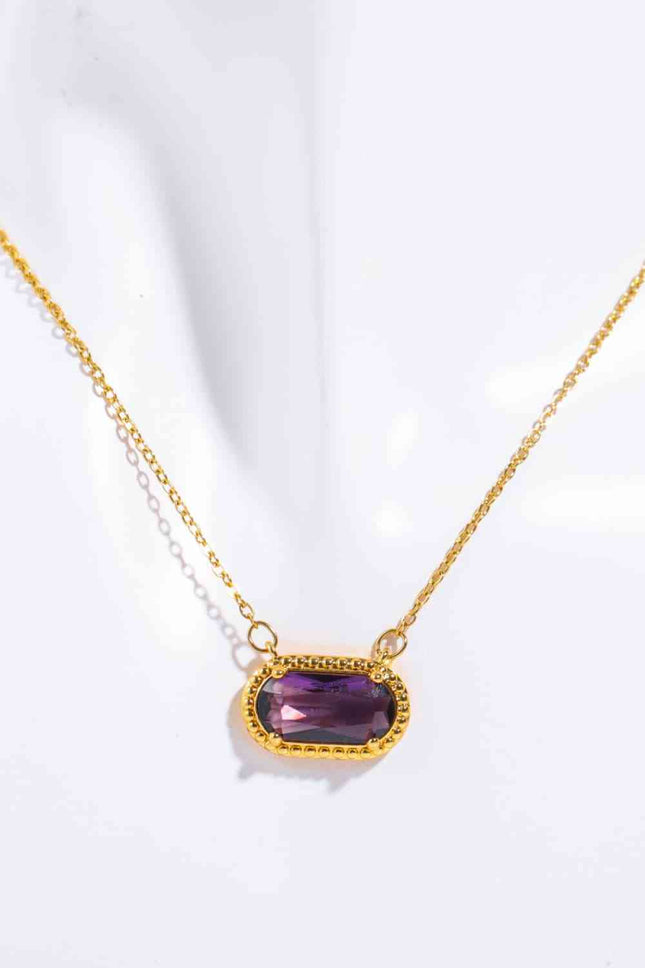 Copper 14K Gold-Plated Pendant Necklace - Vickie Lynn's