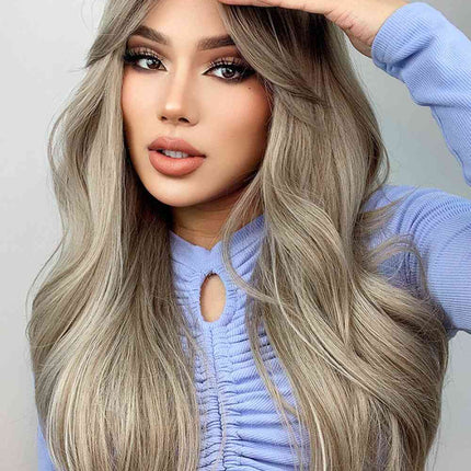 Full Machine Long Wave Wigs 26''