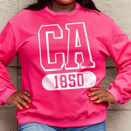 Simply Love Simply Love Full Size GA 1850 Graphic Sweatshirt