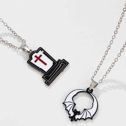 Two-Piece Halloween Theme Necklace Set