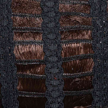 Full Machine Short Wave Bobo Wigs in Brown 10''