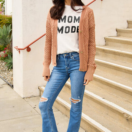 Simply Love Full Size MOM MODE Short Sleeve T-Shirt